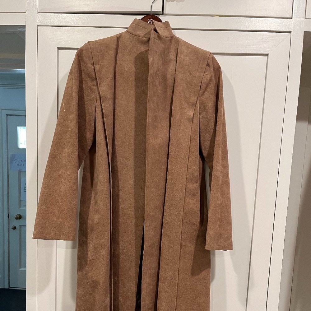 Vintage Suede Trigere Coat size 2